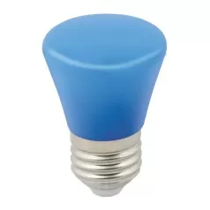 Лампочка светодиодная  LED-D45-1W/BLUE/E27/FR/С BELL