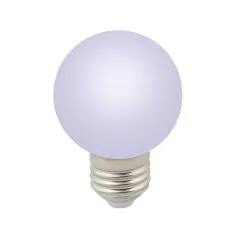Лампочка светодиодная  LED-G60-3W/RGB/E27/FR/С