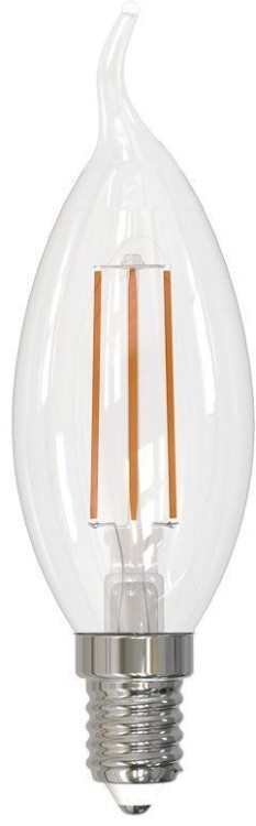 Лампочка светодиодная филаментная LED-CW35-SLF LED-CW35-5W/3000K/E14/CL/SLF