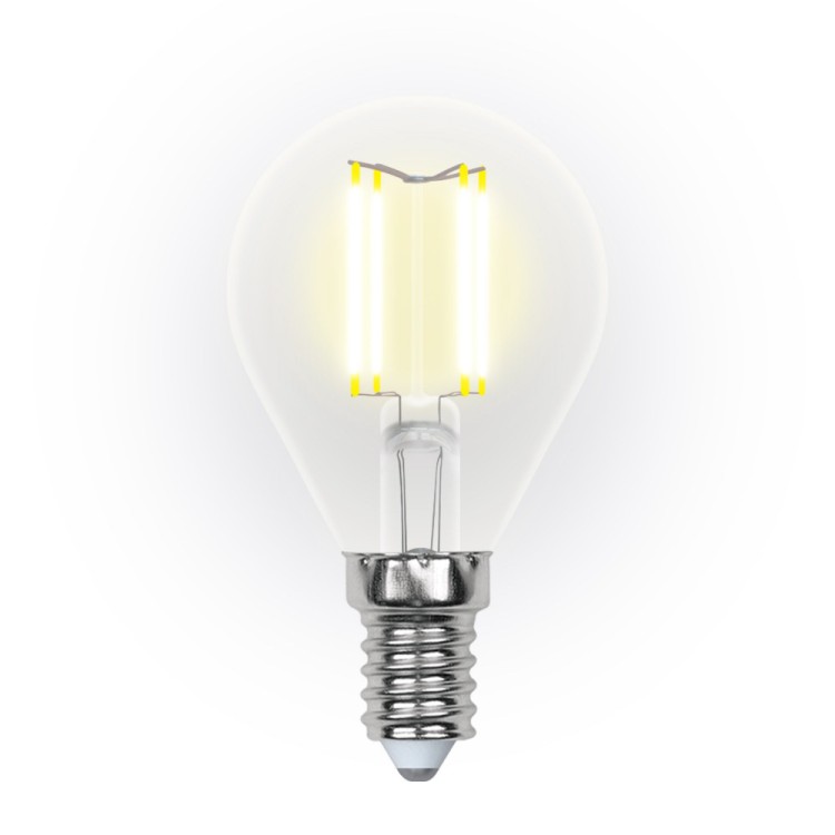 Лампочка светодиодная  LED-G45-5W/WW/E14/CL/DIM GLA01TR картон