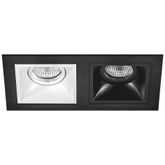 Комплект из светильников и рамки DOMINO Domino D5270607