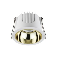 358692 SPOT NT21 207 белый/золото Светильник встраиваемый светодиодный IP20 LED 4000К 10W 100-265V KNOF