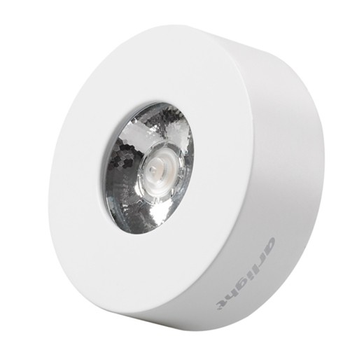 Мебельный накладной светодиодный светильник LTM-Roll-70WH 5W White 10deg