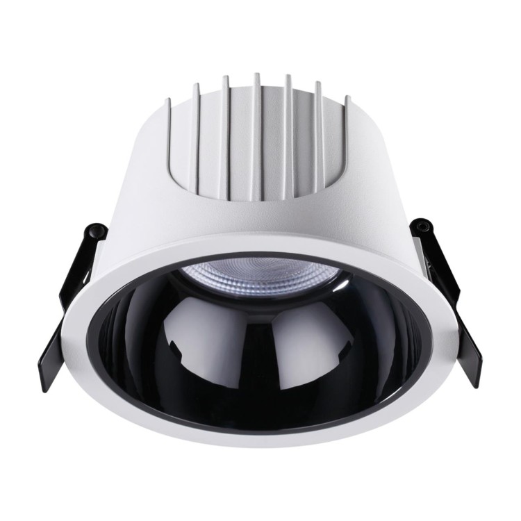 358699 SPOT NT21 207 белый/черный Светильник встраиваемый светодиодный IP20 LED 4000К 30W 100-265V KNOF