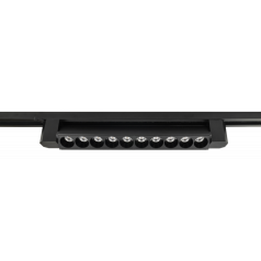 Трековый светильник ART STARLINE поворотный однофазный чёрный, 20W, 4000К, 335*34*46 мм.