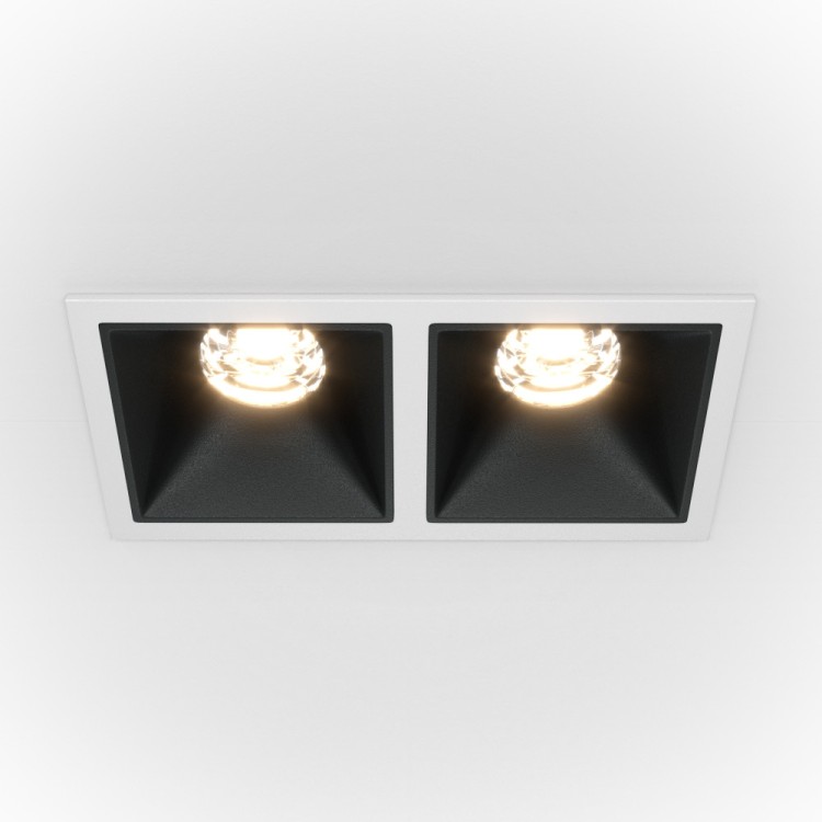 Точечный светильник Alfa LED DL043-02-10W4K-D-SQ-WB