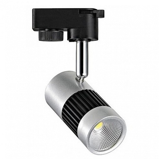 Трековый светодиодный светильник Horoz Milano-8 HL836L 8W 4200K Серебро 018-008-0008 HRZ00000885