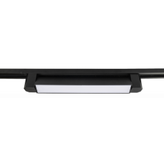 Трековый светильник ART MONOLIT поворотный однофазный чёрный, 20W, 4000К, 335*34*46 мм.