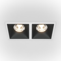 Точечный светильник Alfa LED DL043-02-15W4K-D-SQ-WB