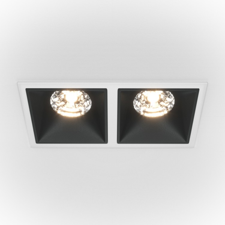Точечный светильник Alfa LED DL043-02-15W4K-D-SQ-WB