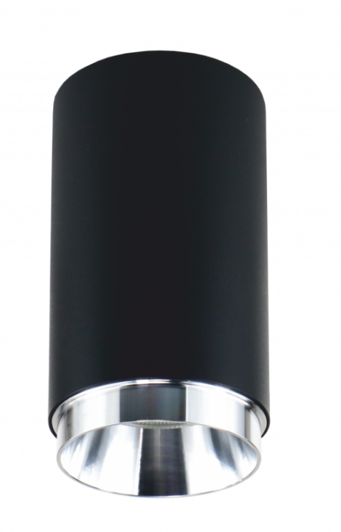 Светильник MR-16 ART INLAY универсальный, цоколь GU10, чёрный, 60*110 мм.