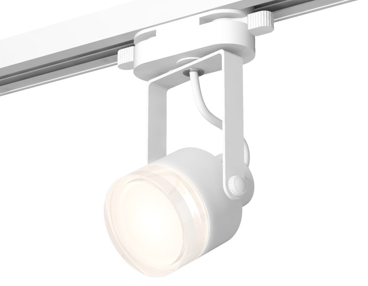 Комплект трекового однофазного светильника с акрилом XT6601083