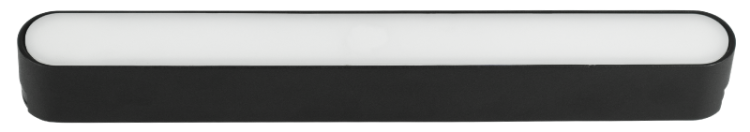 CLARUS Магнитный ультратонкий трековый светильник NORD черный, 12W, 4000К.