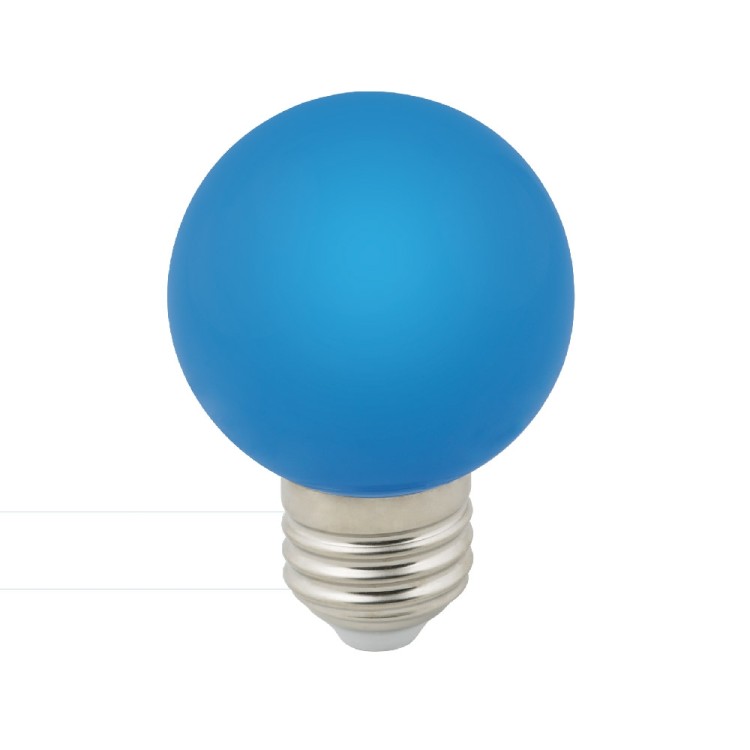 Лампочка светодиодная  LED-G60-3W/BLUE/E27/FR/С