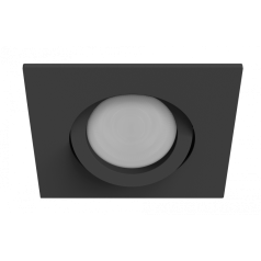 Светильник MR16 SKILL квадрат чёрный, 90*75* мм.