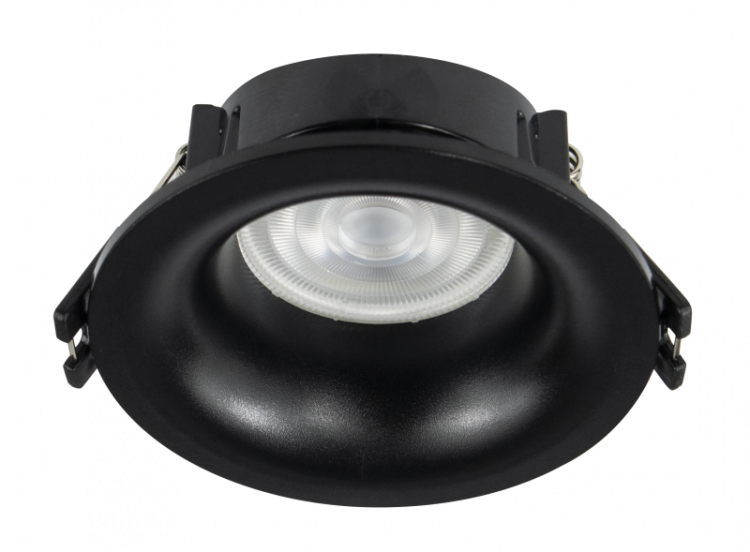 Светильник MR16 ZOOM круг чёрный, D85*75*40 мм.