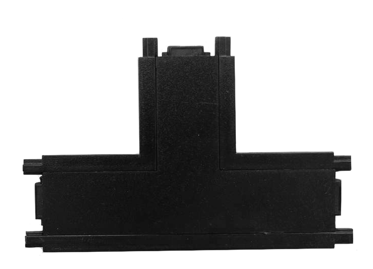 CLARUS Коннектор Т образный 48V для магнитного ультратонкого шинопровода, черный.