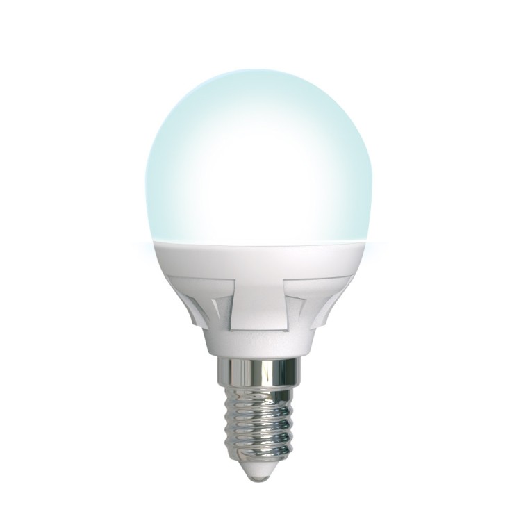 Лампочка светодиодная  LED-G45 7W/4000K/E14/FR/DIM PLP01WH картон