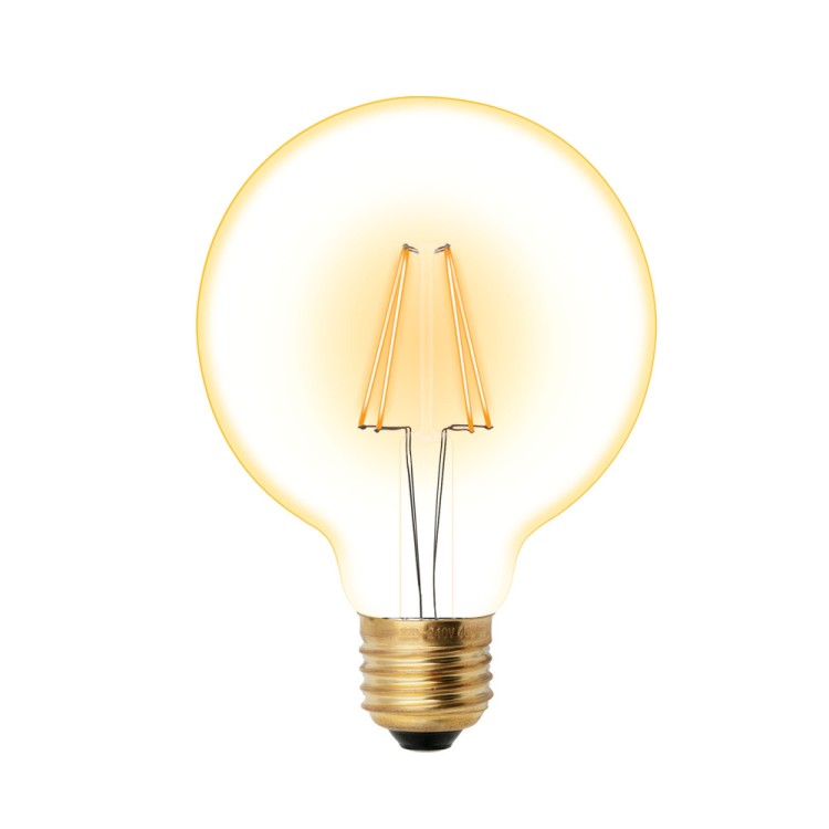 Лампочка светодиодная  LED-G95-6W/GOLDEN/E27 GLV21GO