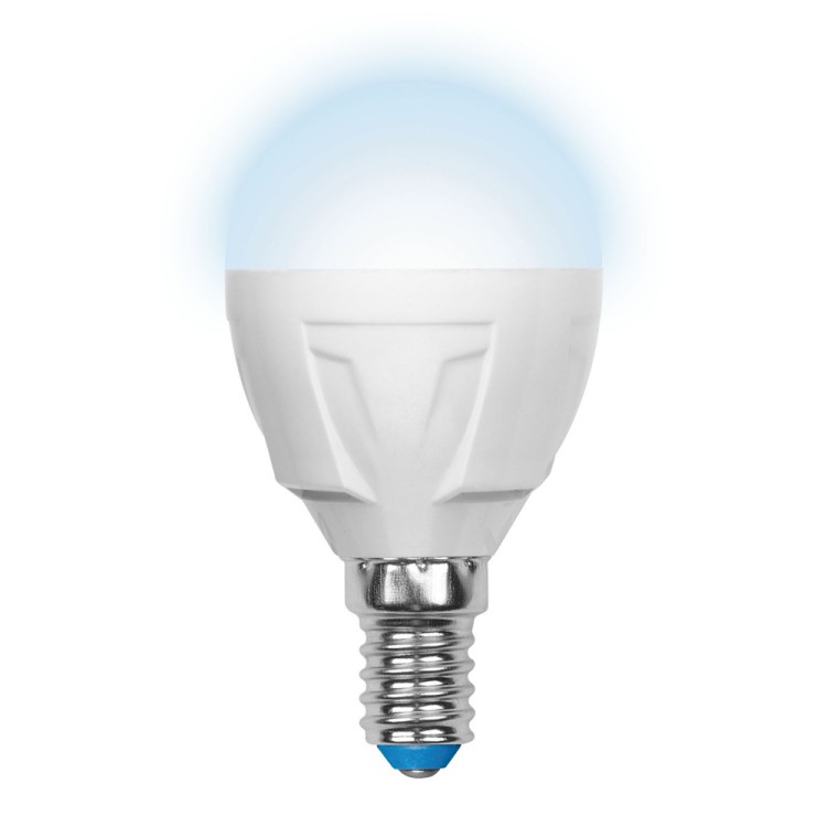 Лампочка светодиодная  LED-G45 7W/NW/E14/FR PLP01WH картон