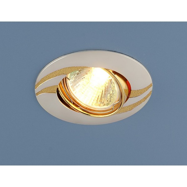 Точечный светильник 8012 MR16 PS/GD перл. серебро/золото Elektrostandard