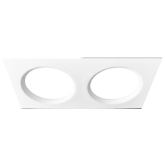 LED панель PRACTIC DUO белая, 12W, 4200К, 780Лм, 185*95/70*40 мм.