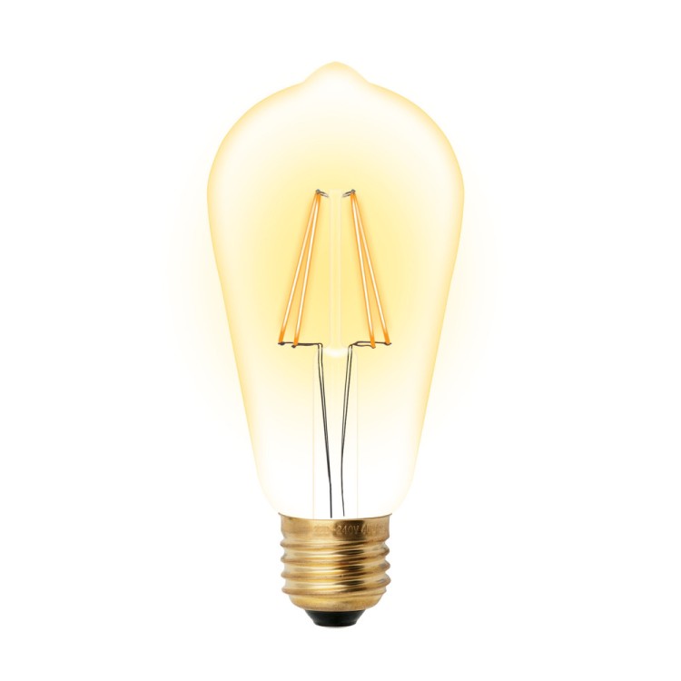 Лампочка светодиодная  LED-ST64-5W/GOLDEN/E27 GLV22GO