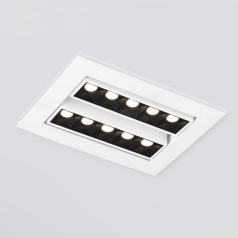 Точечный светильник  9923 LED 20W 4200K белый/черный