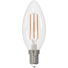Лампочка светодиодная филаментная LED-C35-SLF LED-C35-5W/3000K/E14/CL/SLF
